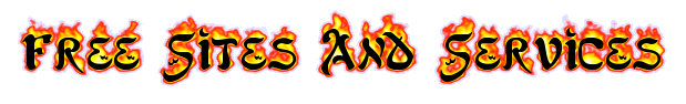 Free sites and services  